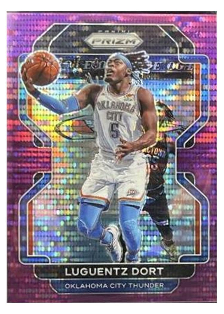 2021-22 Panini Prizm Base Set Luguentz Dort #114 card