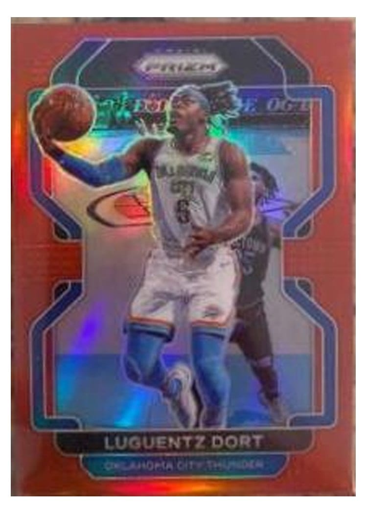 2021-22 Panini Prizm Base Set Luguentz Dort #114 card