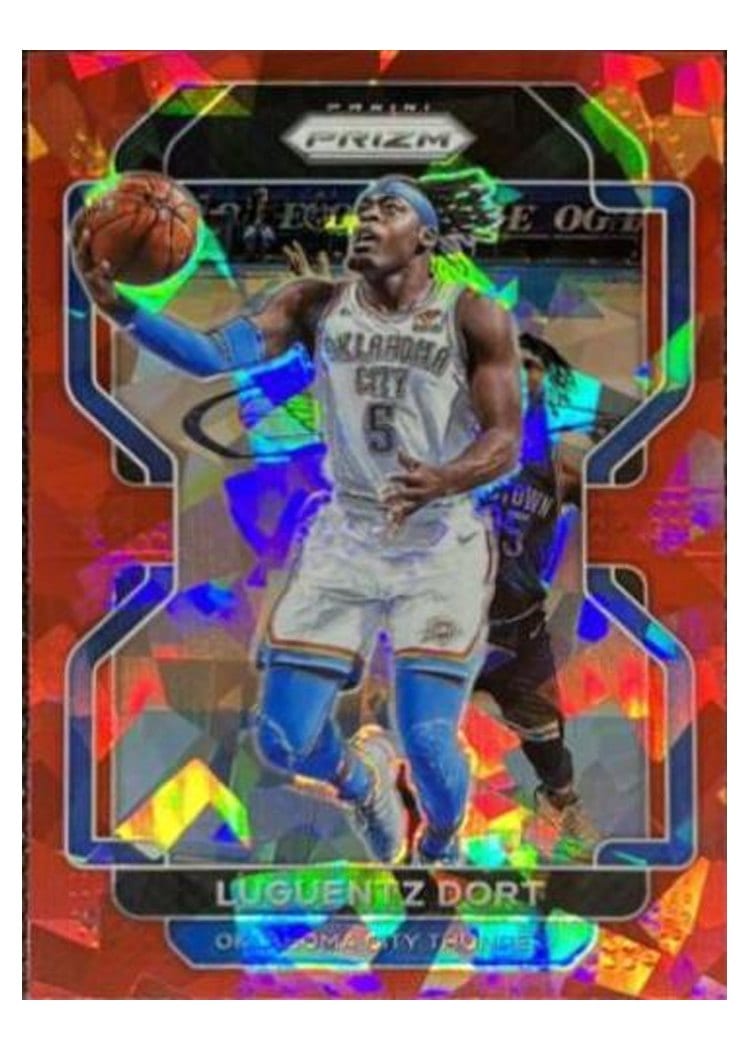 2021-22 Panini Prizm Base Set Luguentz Dort #114 card