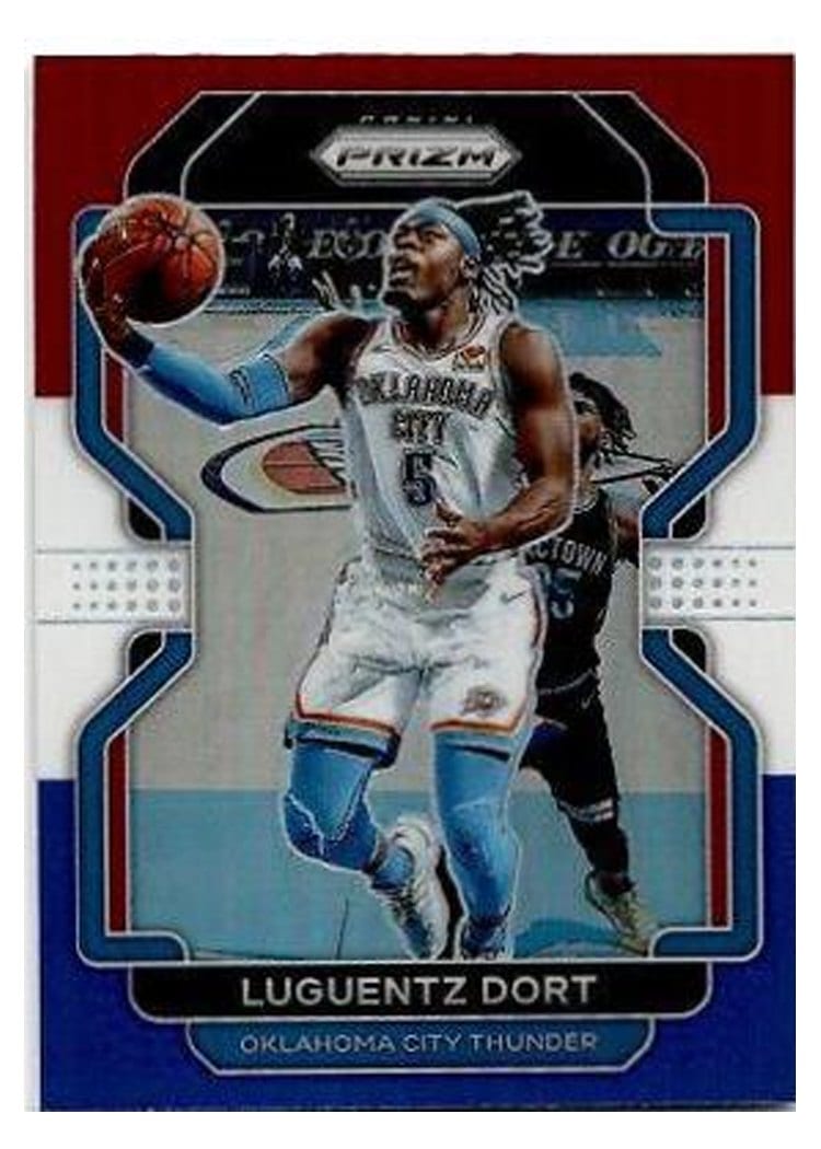 2021-22 Panini Prizm Base Set Luguentz Dort #114 card