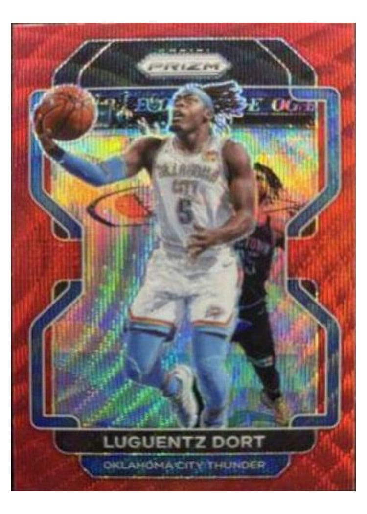 2021-22 Panini Prizm Base Set Luguentz Dort #114 card