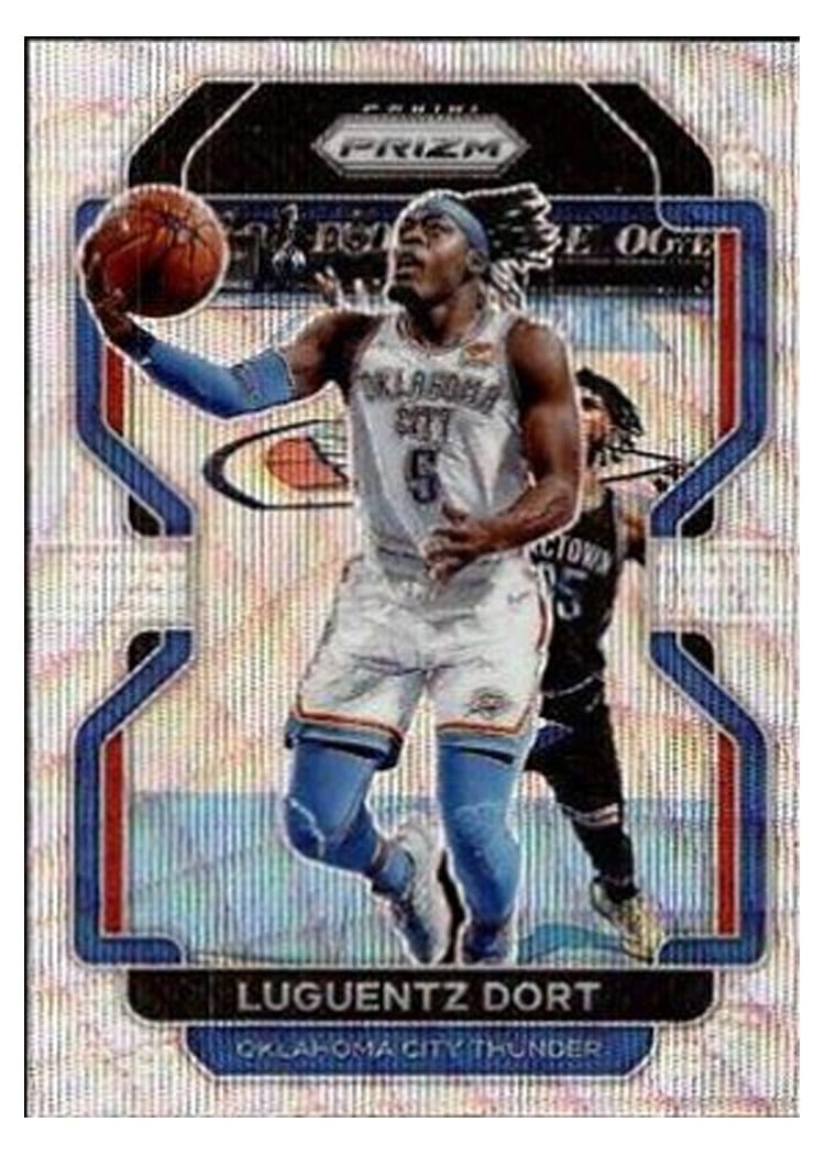 2021-22 Panini Prizm Base Set Luguentz Dort #114 card