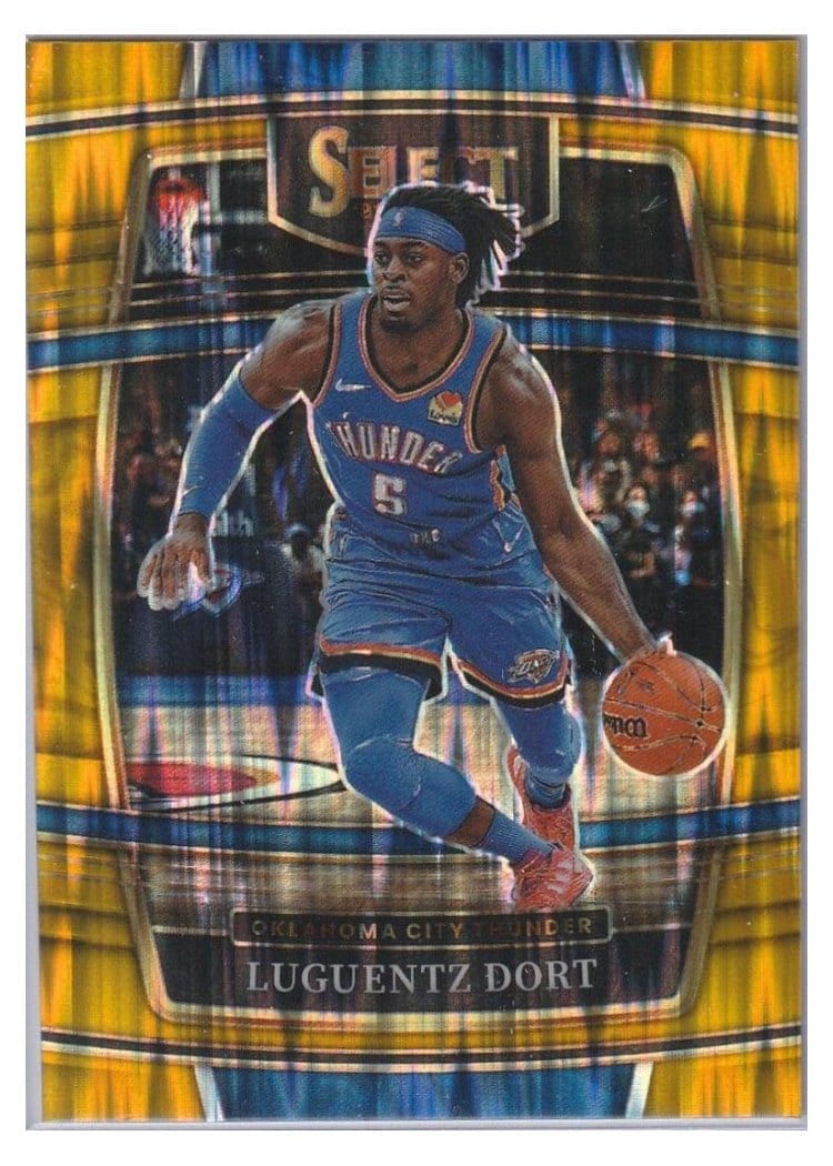 2021-22 Panini Select Base Set Luguentz Dort #2 card