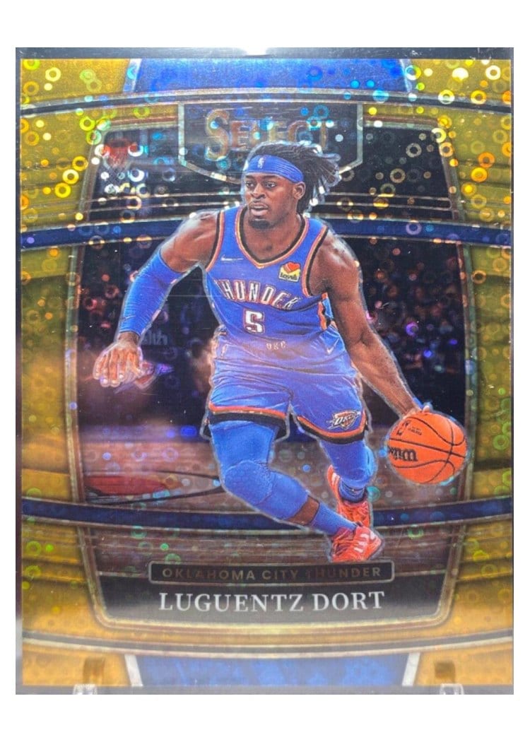 2021-22 Panini Select Base Set Luguentz Dort #2 card