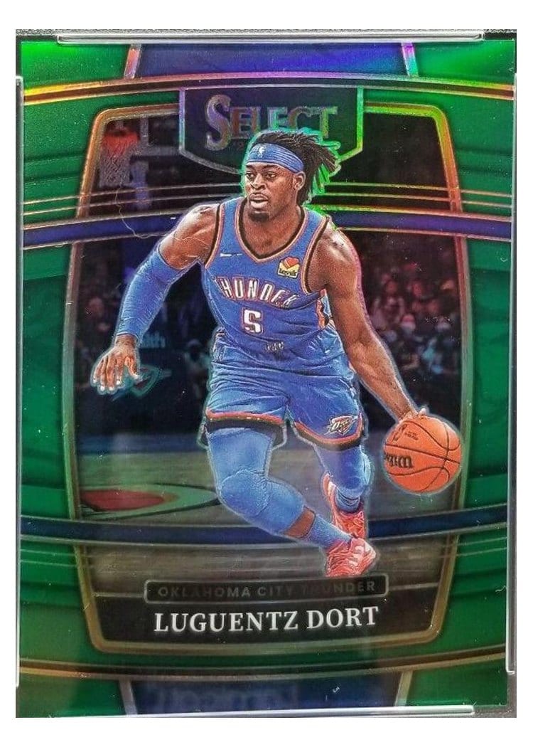 2021-22 Panini Select Base Set Luguentz Dort #2 card
