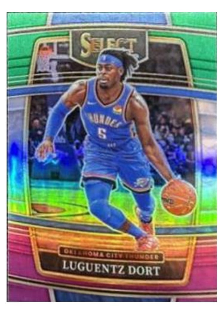 2021-22 Panini Select Base Set Luguentz Dort #2 card
