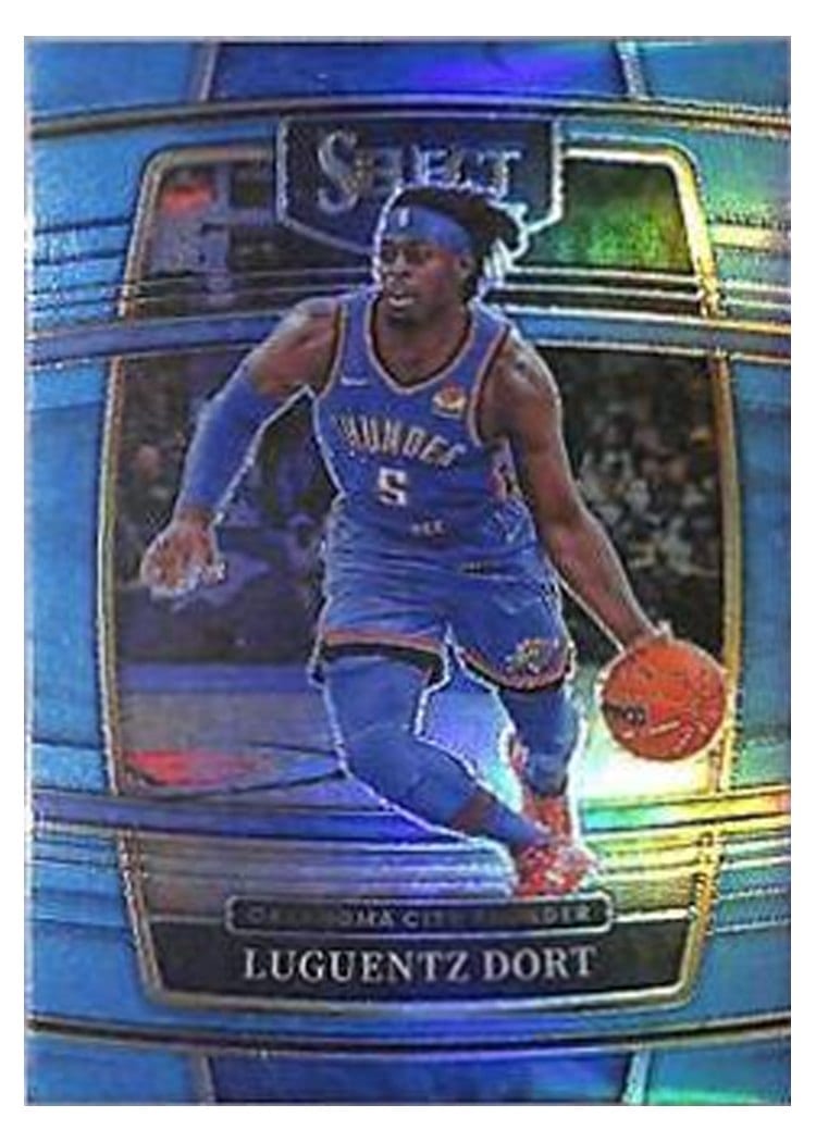2021-22 Panini Select Base Set Luguentz Dort #2 card