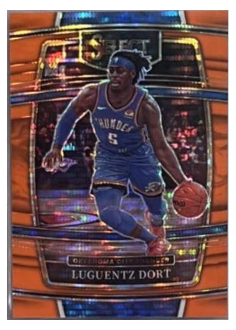 2021-22 Panini Select Base Set Luguentz Dort #2 card