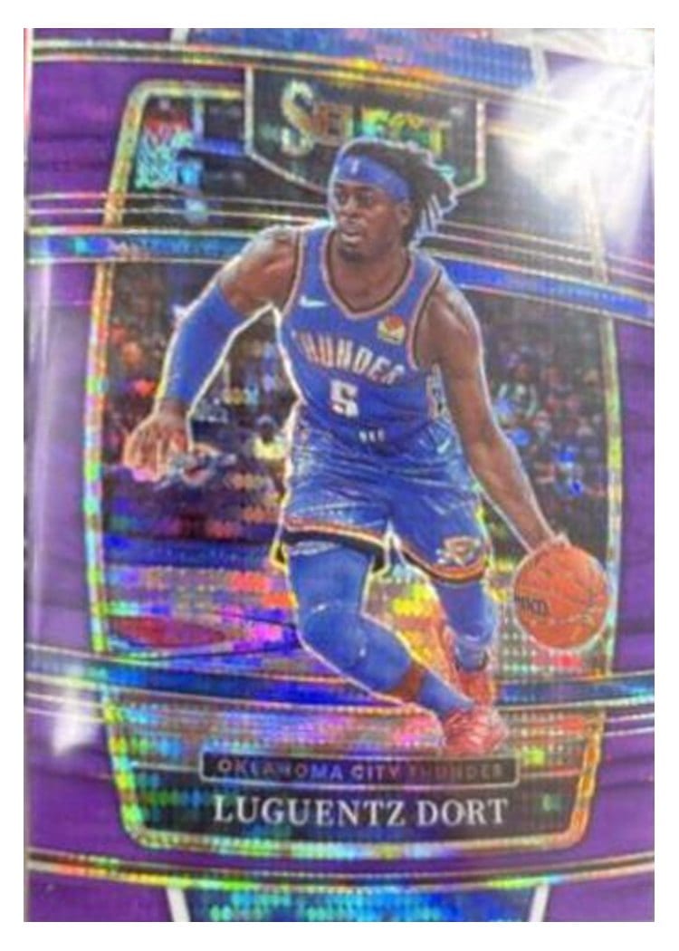 2021-22 Panini Select Base Set Luguentz Dort #2 card