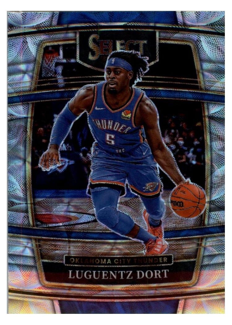 2021-22 Panini Select Base Set Luguentz Dort #2 card