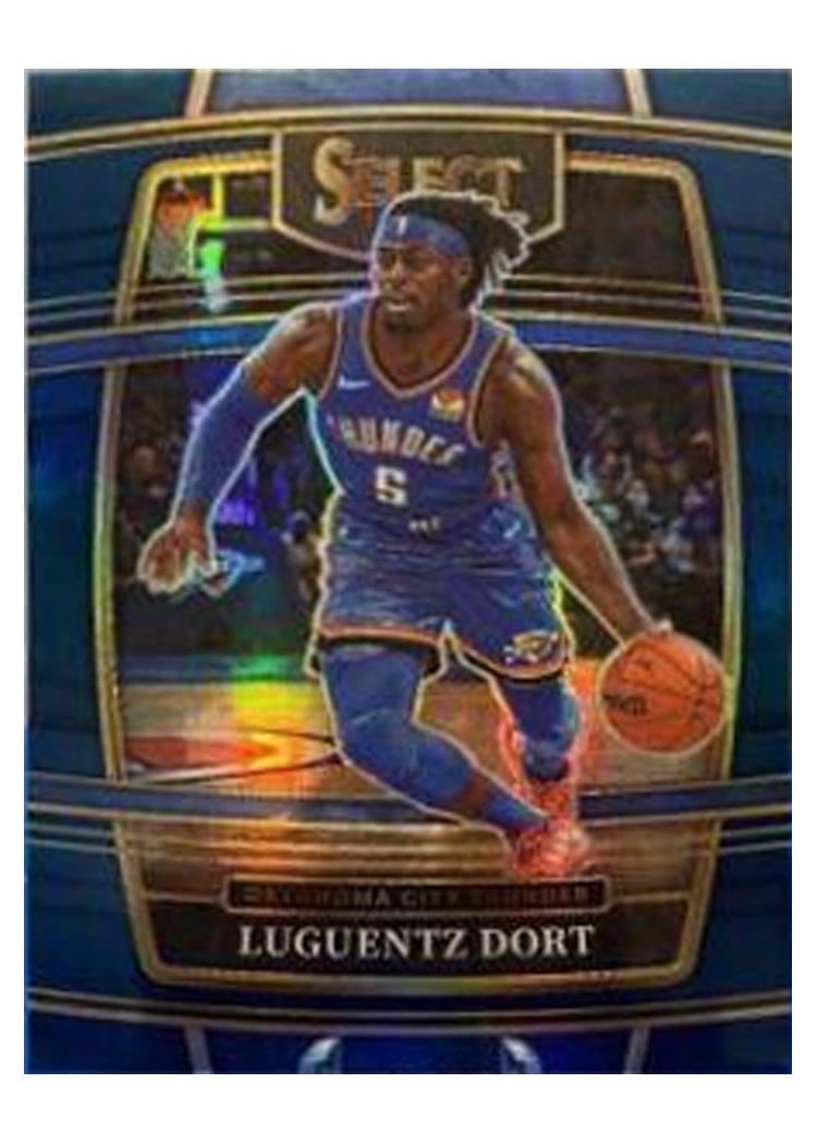 2021-22 Panini Select Base Set Luguentz Dort Silver Prizm #2 card