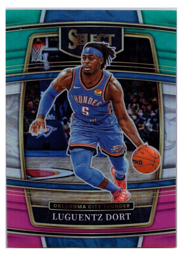 2021-22 Panini Select Base Set Luguentz Dort #2 card
