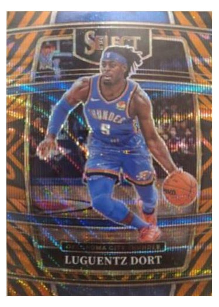 2021-22 Panini Select Base Set Luguentz Dort #2 card