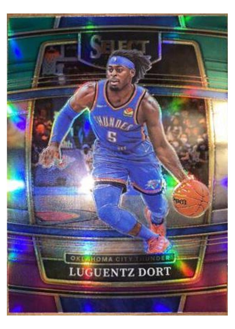 2021-22 Panini Select Base Set Luguentz Dort #2 card