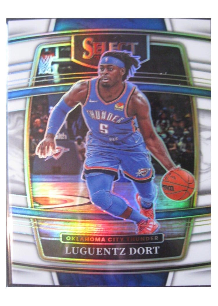 2021-22 Panini Select Base Set Luguentz Dort #2 card