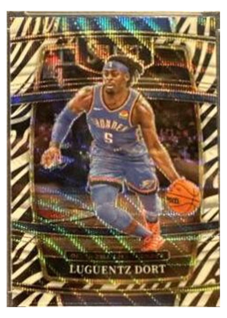 2021-22 Panini Select Base Set Luguentz Dort #2 card