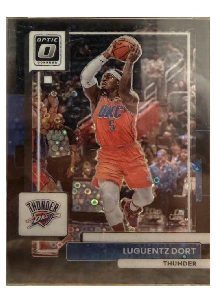 2022-23 Donruss Optic Base Set Luguentz Dort #39 card