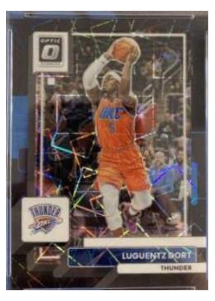 2022-23 Donruss Optic Base Set Luguentz Dort #39 card