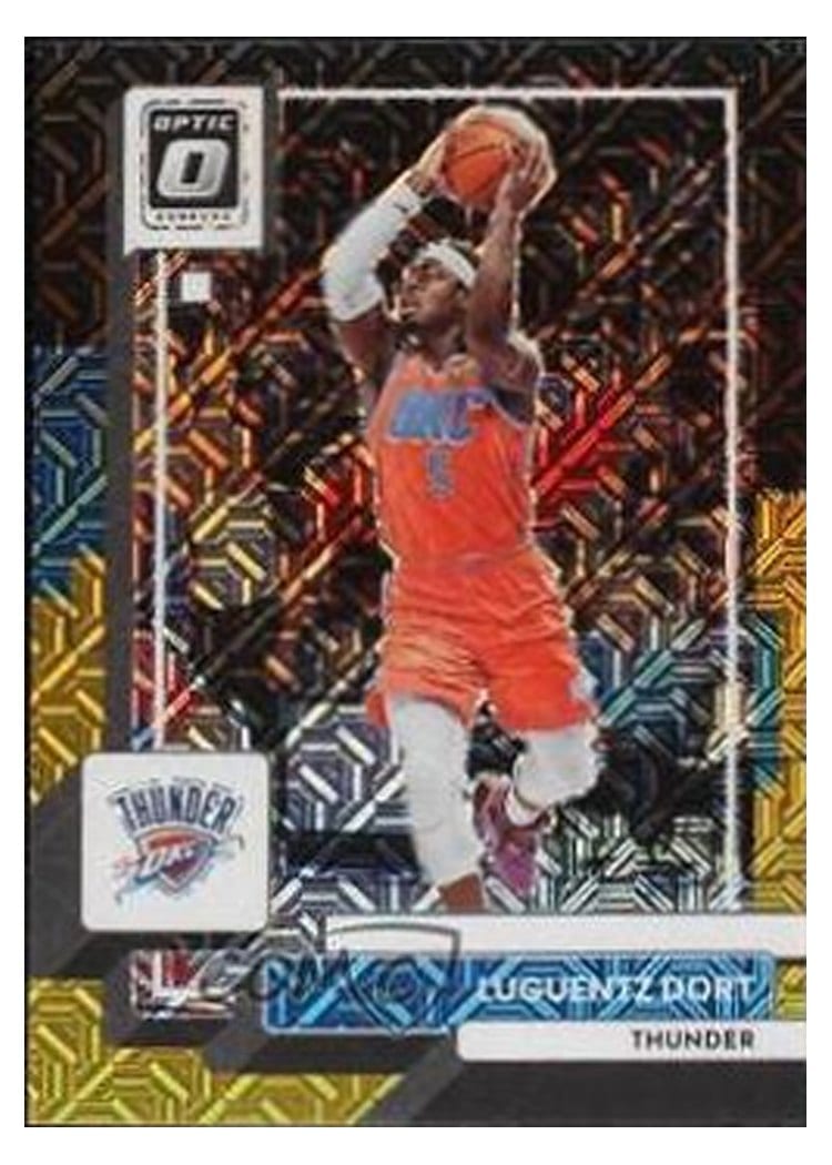 2022-23 Donruss Optic Base Set Luguentz Dort #39 card