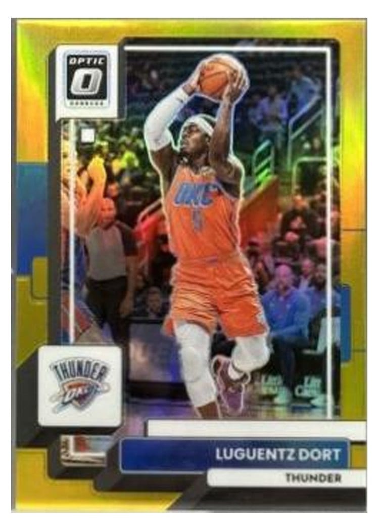 2022-23 Donruss Optic Base Set Luguentz Dort #39 card