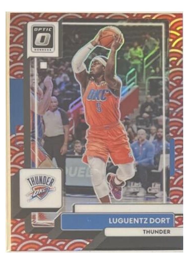 2022-23 Donruss Optic Base Set Luguentz Dort #39 card