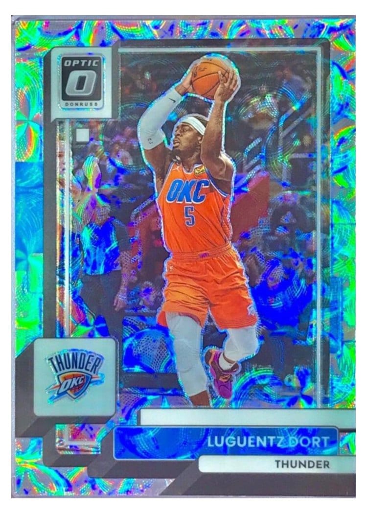 2022-23 Donruss Optic Base Set Luguentz Dort #39 card