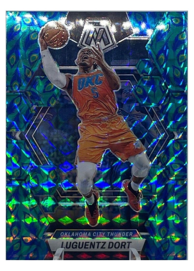 2022-23 Panini Mosaic Base Set Luguentz Dort #103 card