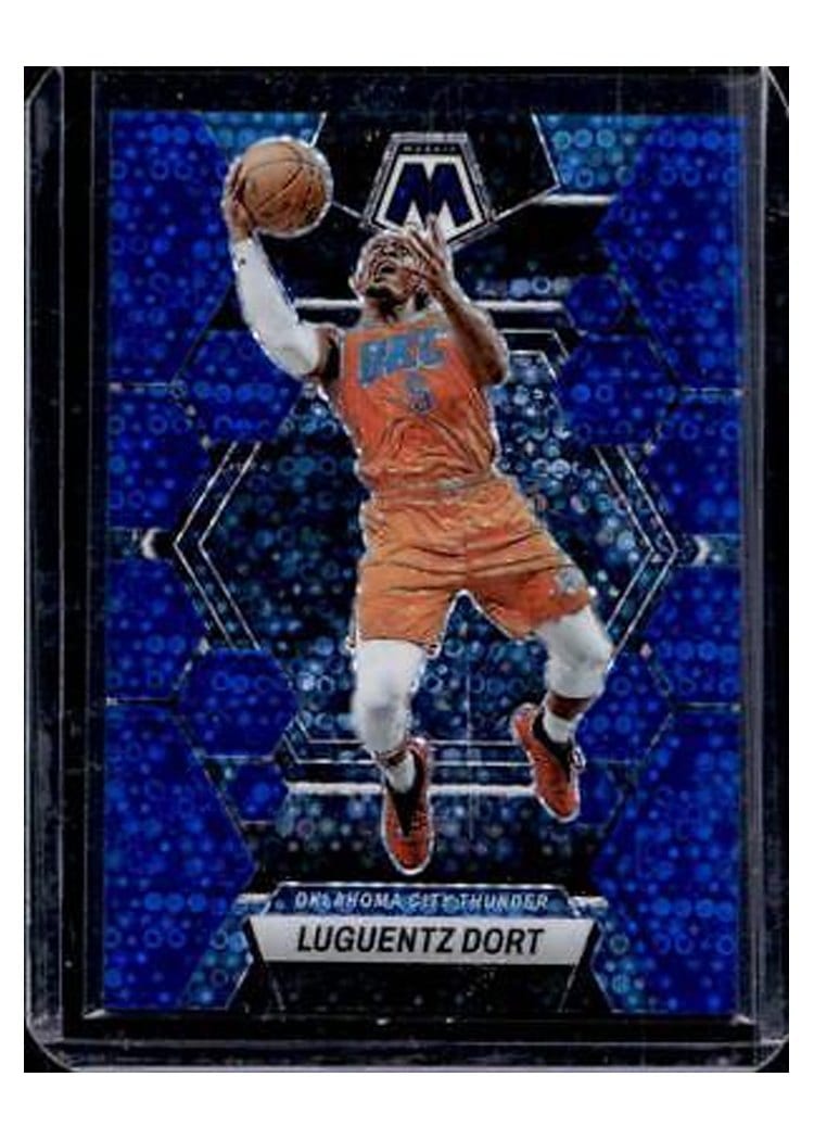 2022-23 Panini Mosaic Base Set Luguentz Dort #103 card