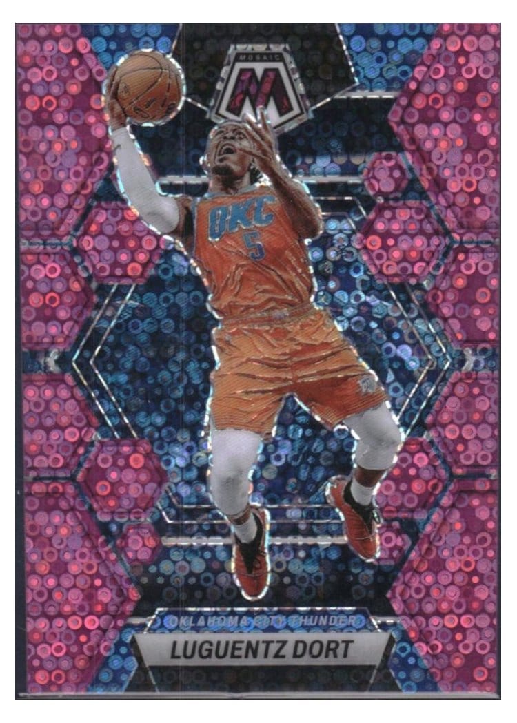 2022-23 Panini Mosaic Base Set Luguentz Dort #103 card