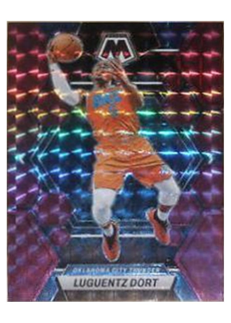 2022-23 Panini Mosaic Base Set Luguentz Dort Purple #103 card