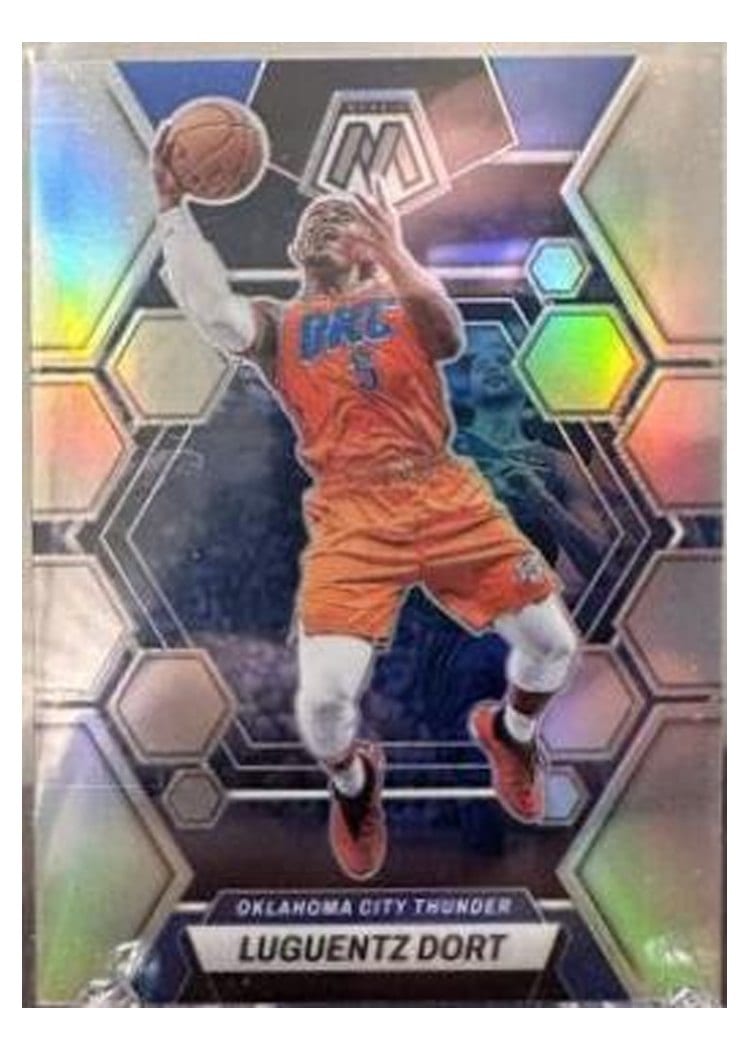 2022-23 Panini Mosaic Base Set Luguentz Dort Silver #103 card