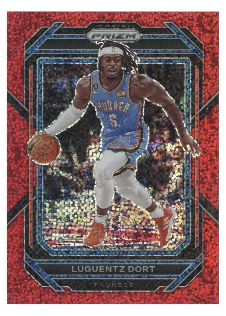 2022-23 Panini Prizm Base Set Luguentz Dort #55 card