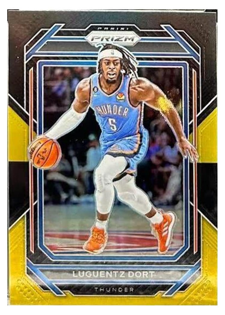 2022-23 Panini Prizm Base Set Luguentz Dort #55 card
