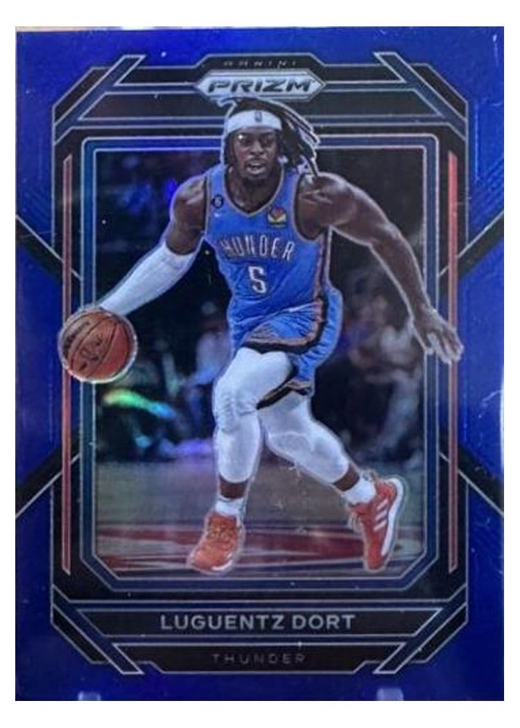 2022-23 Panini Prizm Base Set Luguentz Dort #55 card