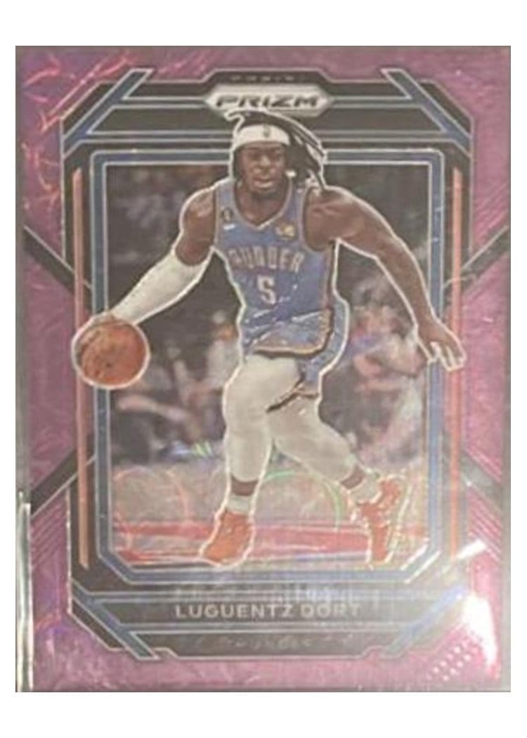 2022-23 Panini Prizm Base Set Luguentz Dort #55 card