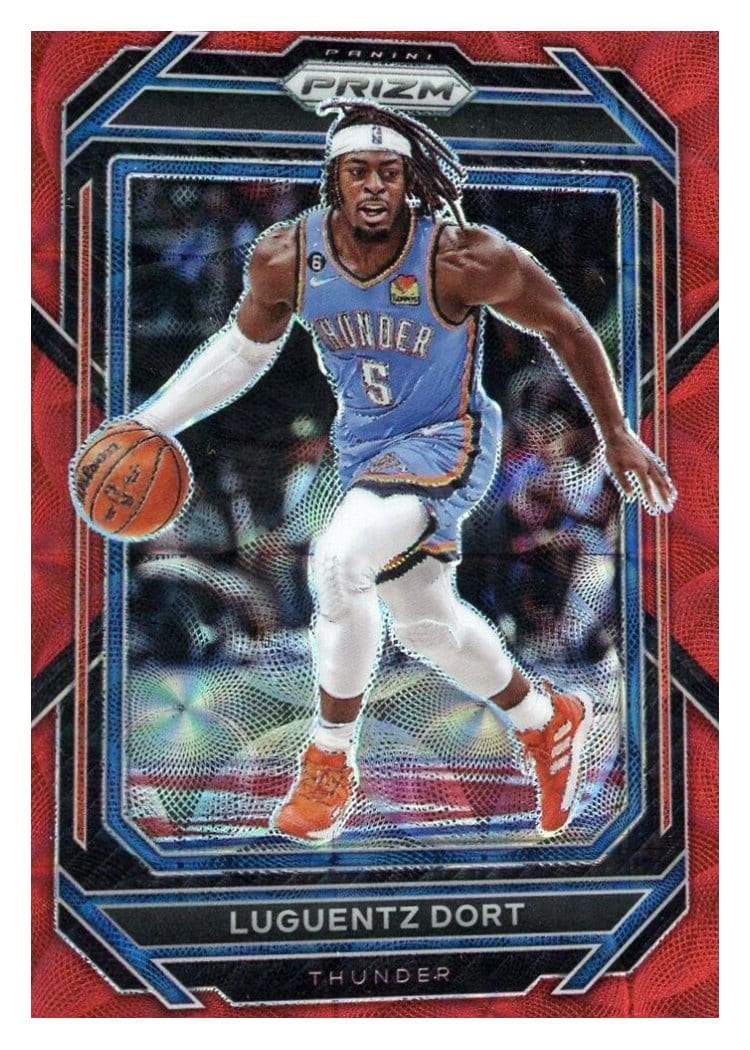 2022-23 Panini Prizm Base Set Luguentz Dort #55 card