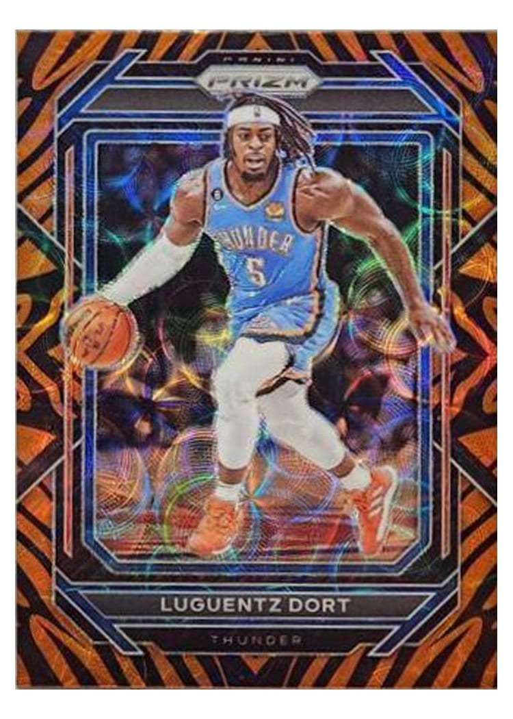 2022-23 Panini Prizm Base Set Luguentz Dort #55 card