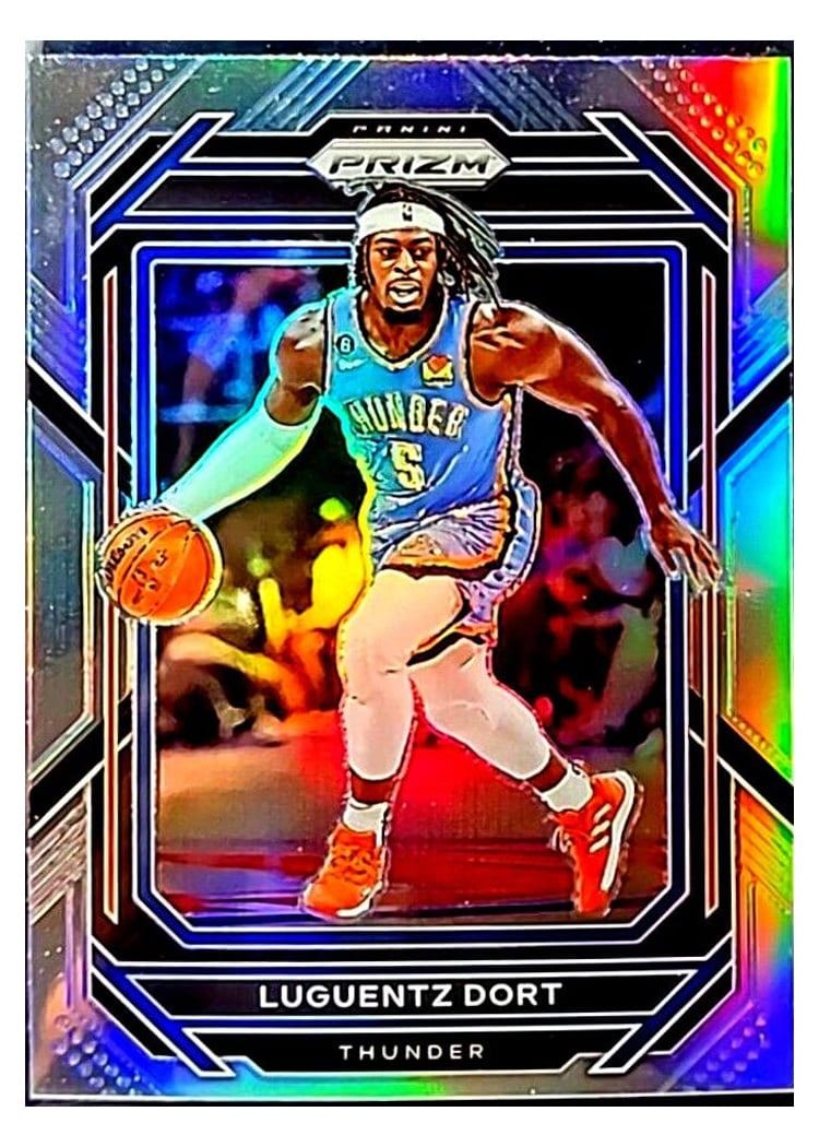 2022-23 Panini Prizm Base Set Luguentz Dort #55 card