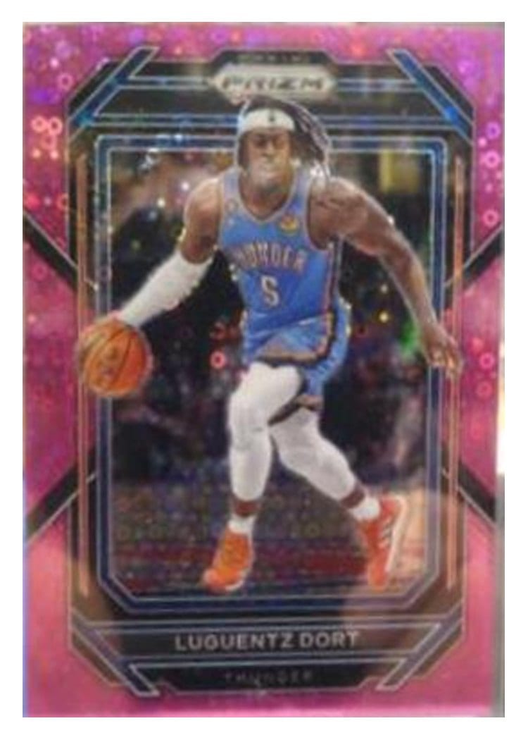 2022-23 Panini Prizm Base Set Luguentz Dort #55 card