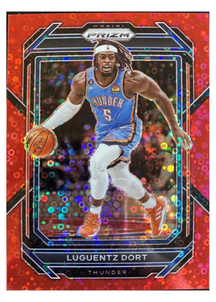 2022-23 Panini Prizm Base Set Luguentz Dort #55 card