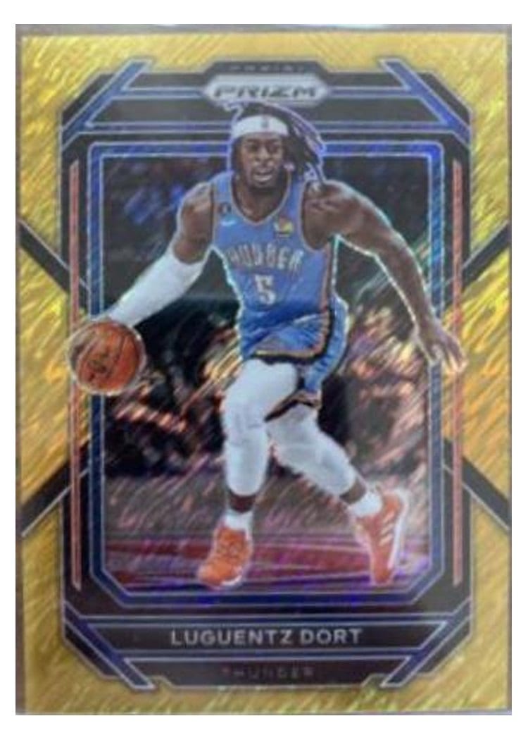 2022-23 Panini Prizm Base Set Luguentz Dort #55 card