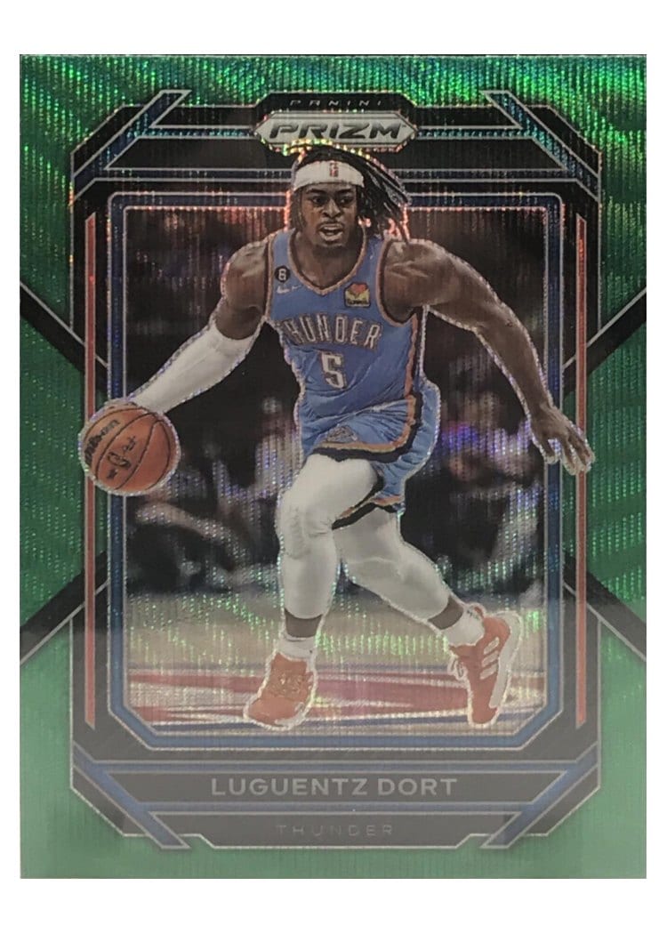 2022-23 Panini Prizm Base Set Luguentz Dort #55 card