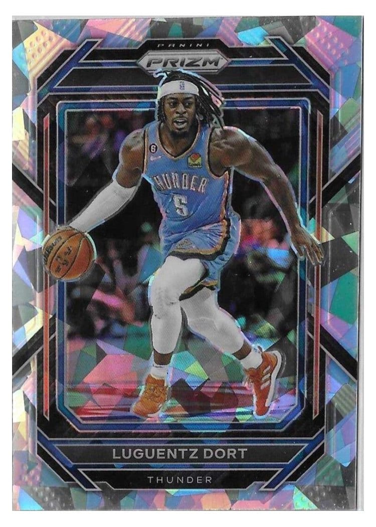 2022-23 Panini Prizm Base Set Luguentz Dort #55 card