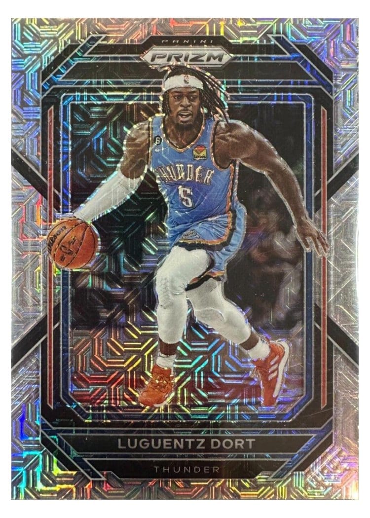 2022-23 Panini Prizm Base Set Luguentz Dort #55 card