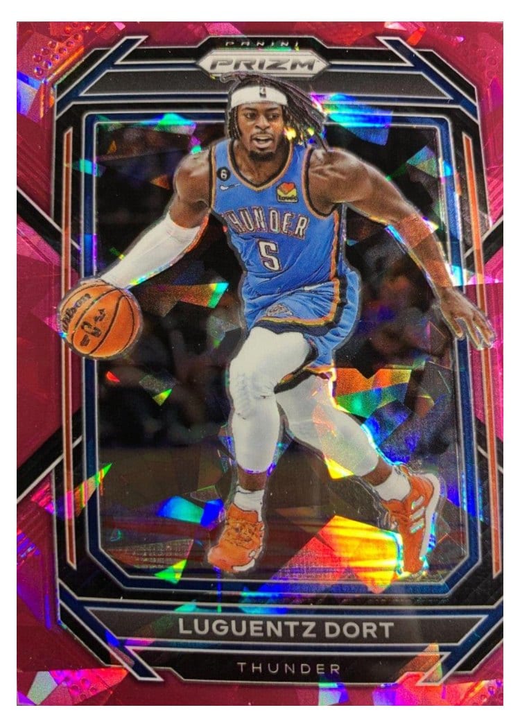 2022-23 Panini Prizm Base Set Luguentz Dort #55 card