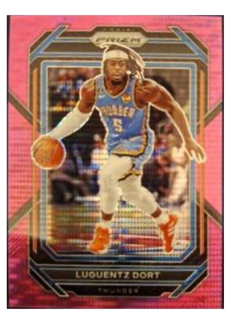 2022-23 Panini Prizm Base Set Luguentz Dort #55 card