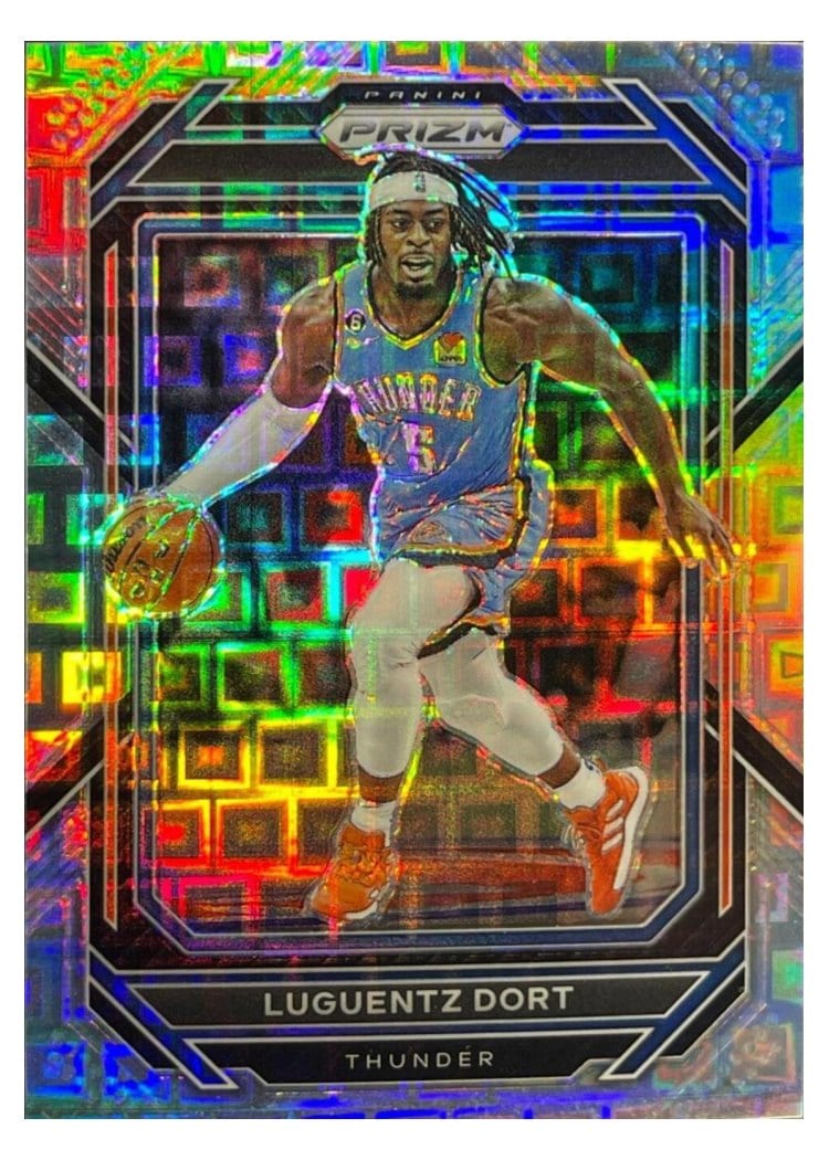 2022-23 Panini Prizm Base Set Luguentz Dort #55 card