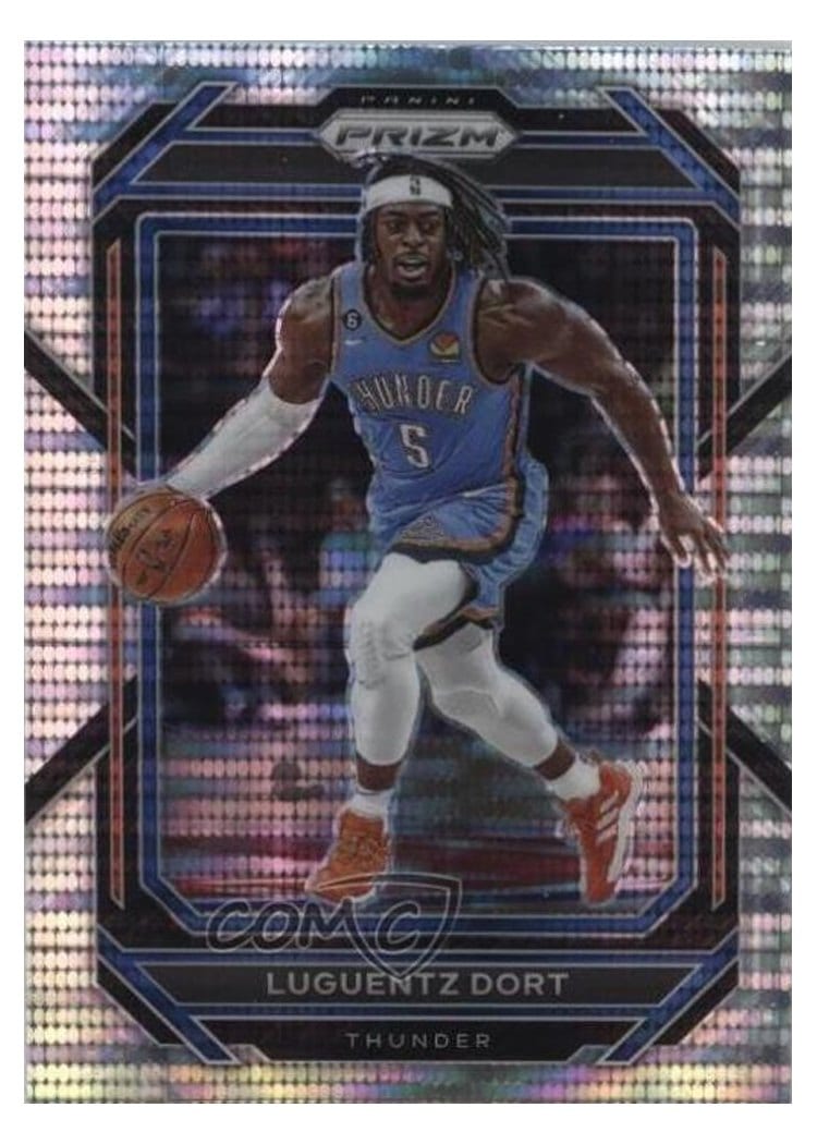 2022-23 Panini Prizm Base Set Luguentz Dort #55 card