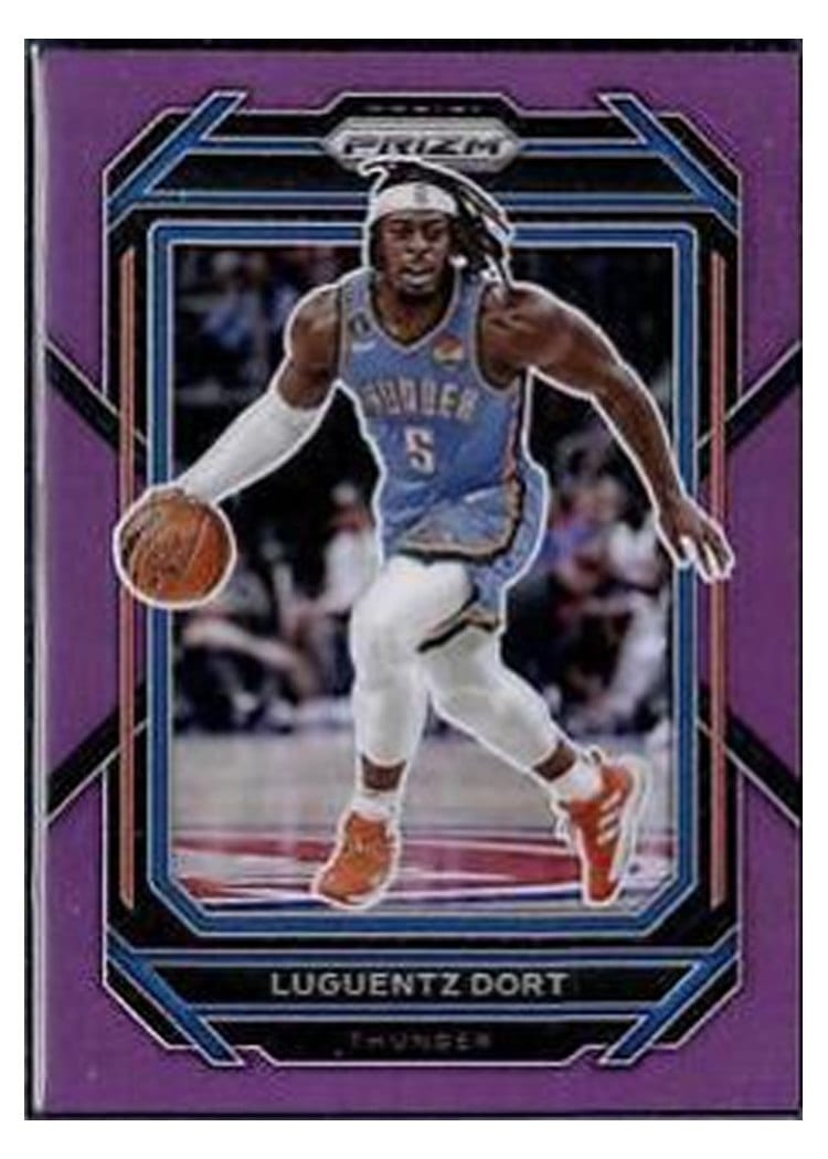 2022-23 Panini Prizm Base Set Luguentz Dort #55 card