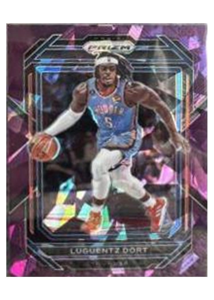 2022-23 Panini Prizm Base Set Luguentz Dort #55 card